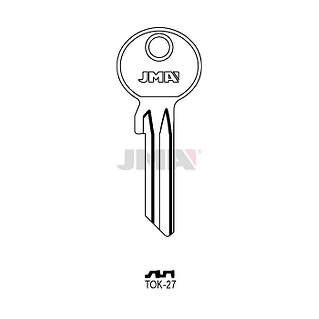 Clé plate ps acier TOK-27
