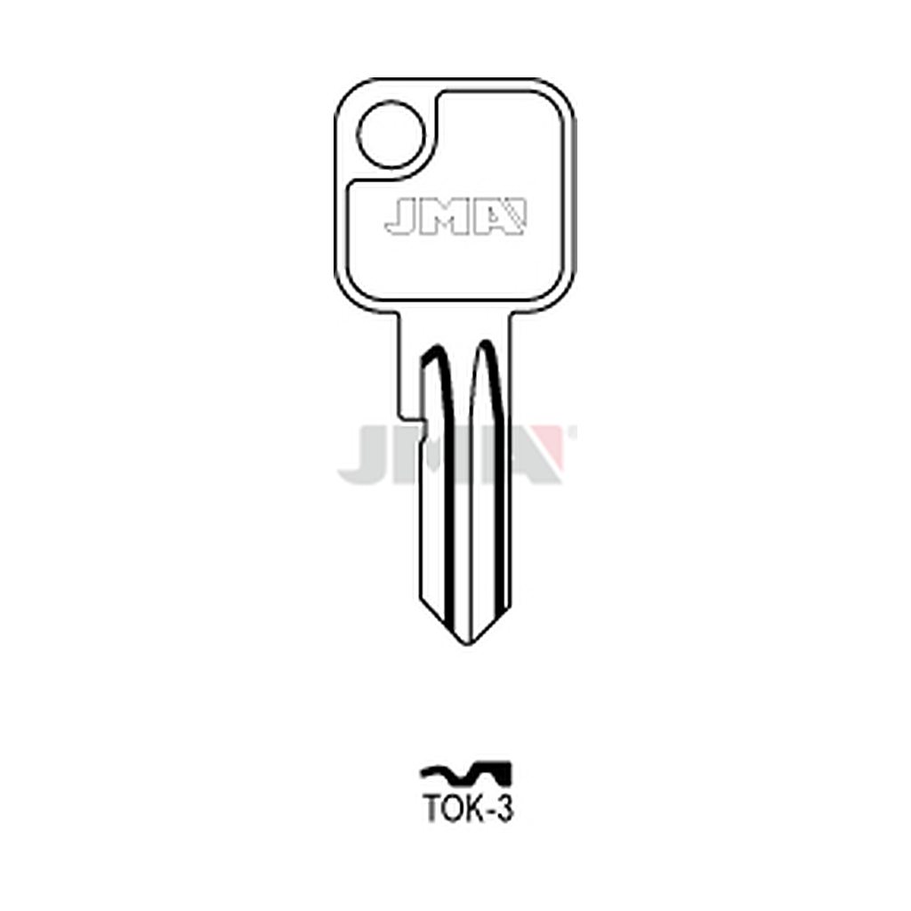 Clé plate acier TOK-3
