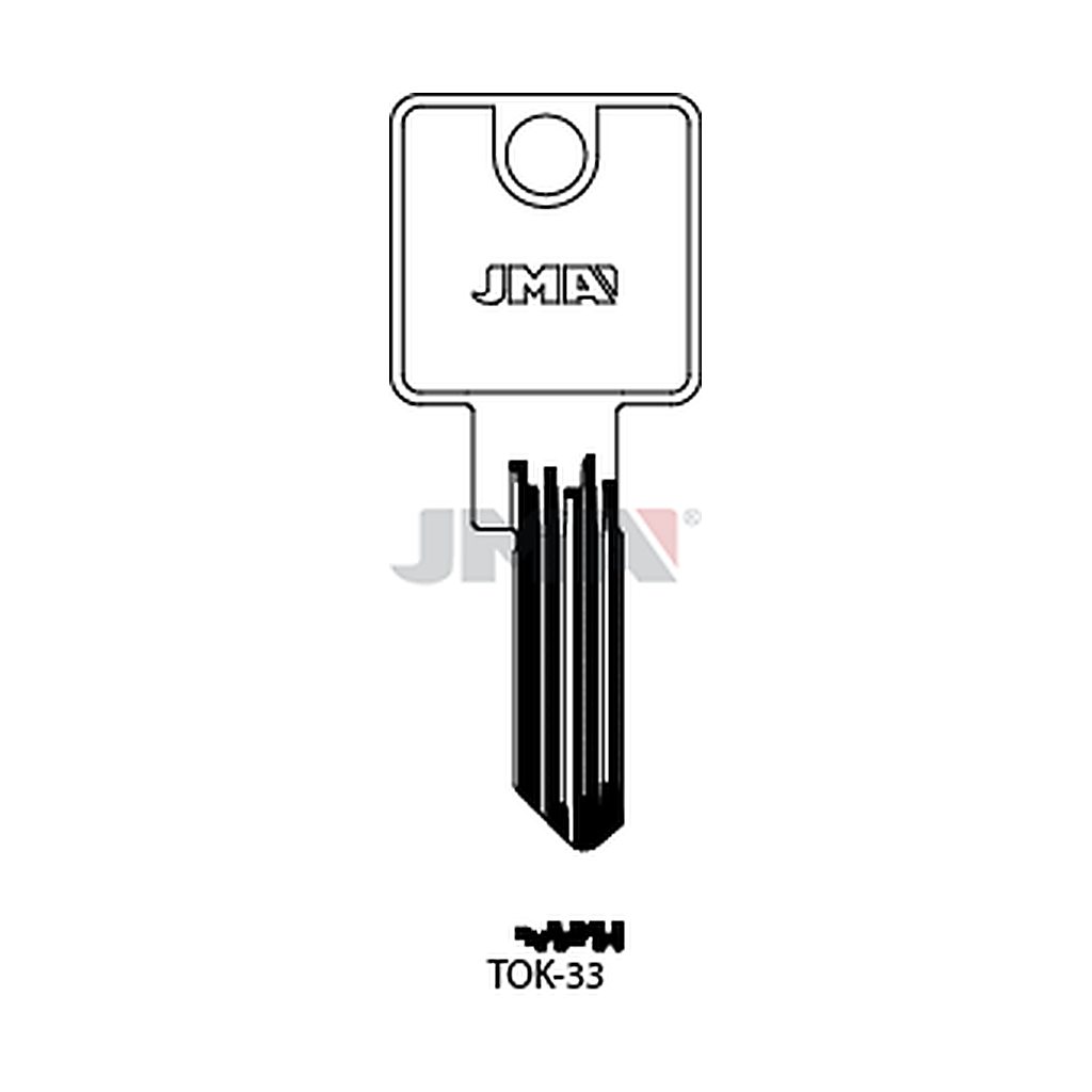 Clé plate ps acier TOK-33