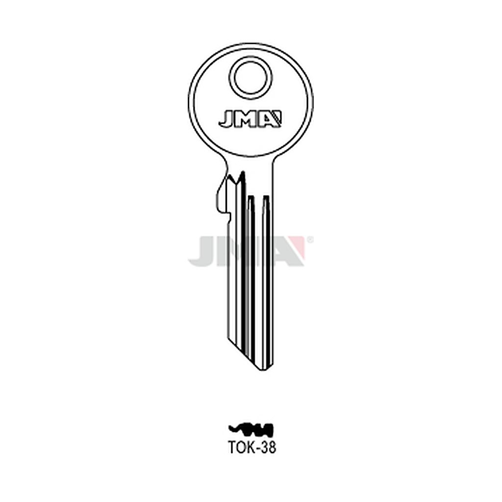 Clé plate ps laiton TOK-38