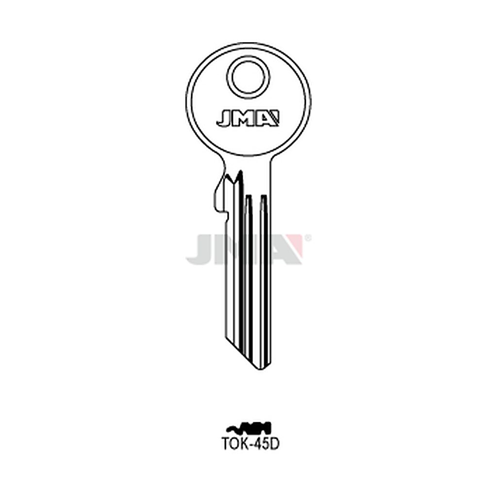 Clé plate ps laiton TOK-45D