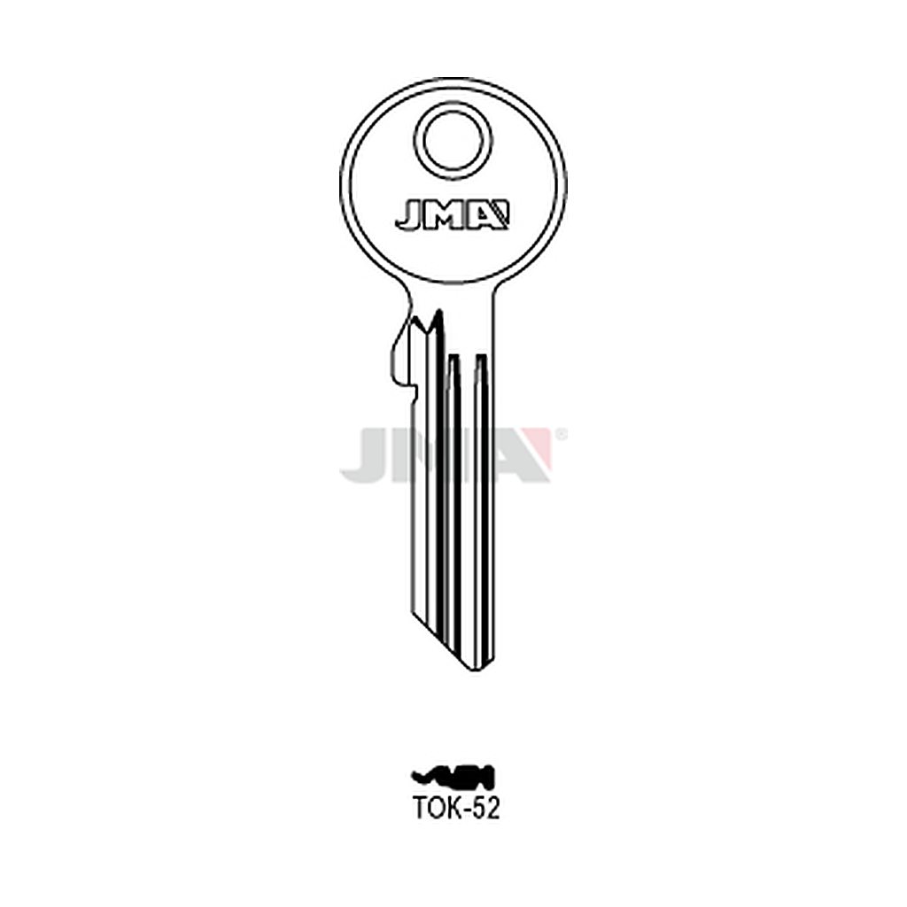 Clé plate ps laiton TOK-52