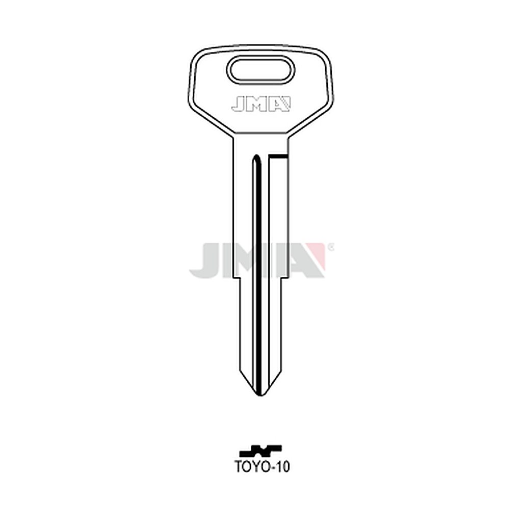 Clé plate acier TOYO-10