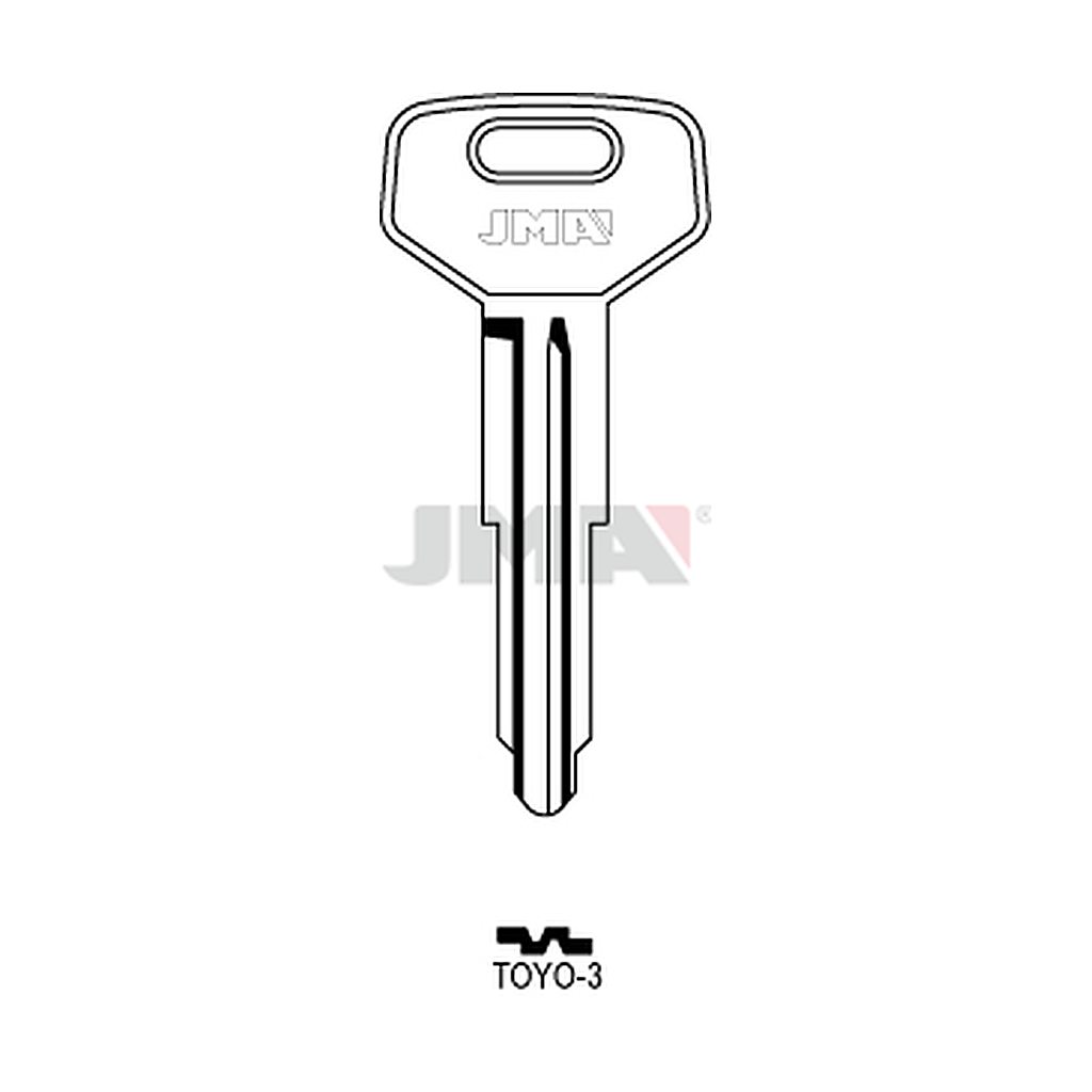Clé plate acier TOYO-3