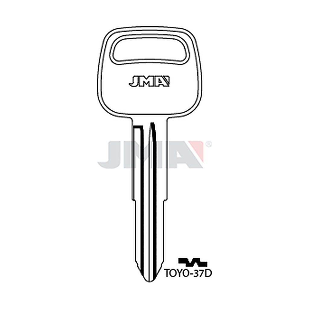 Clé plate acier TOYO-37D