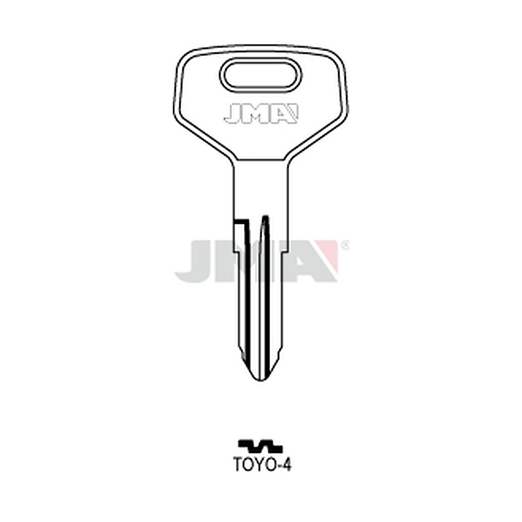 Clé plate acier TOYO-4