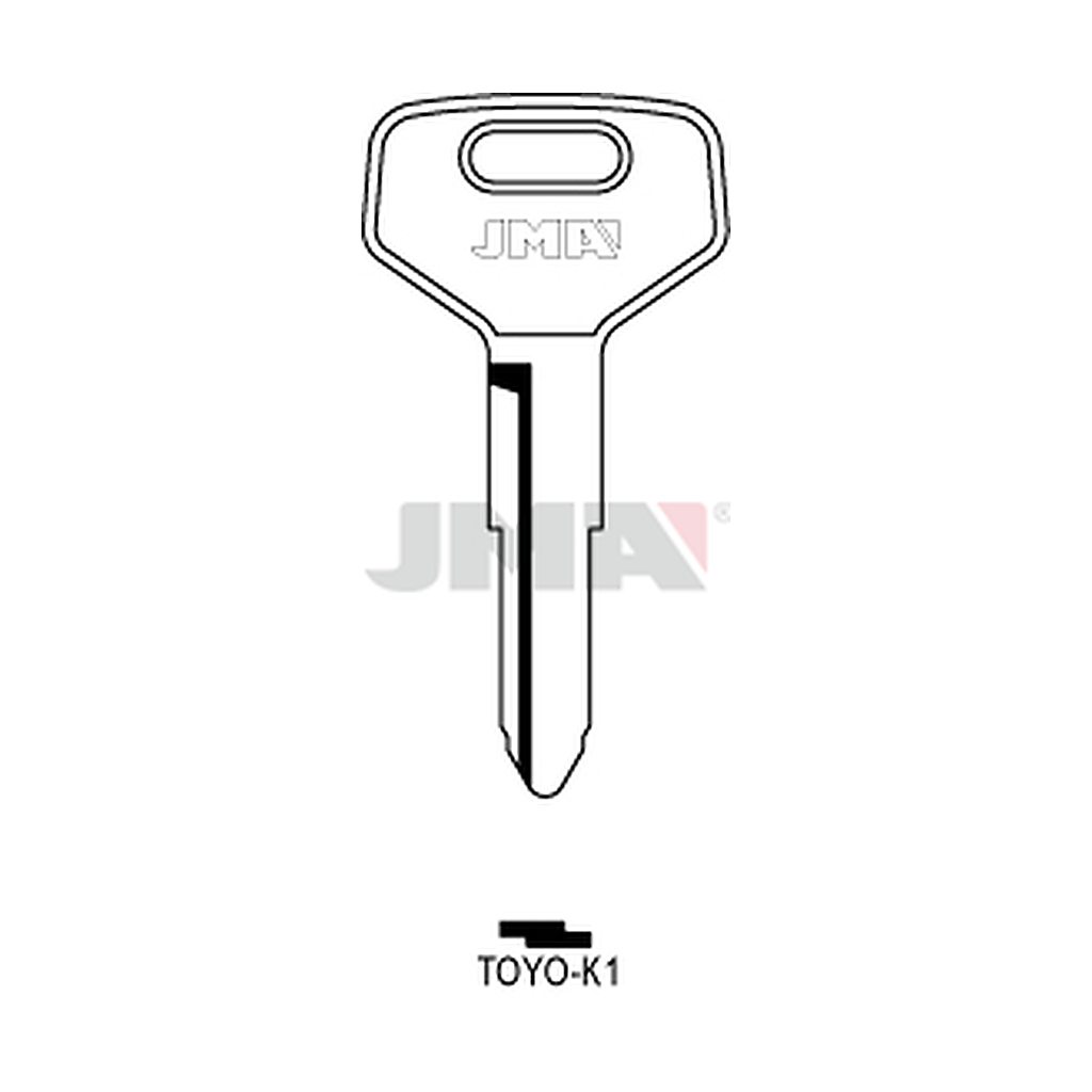 Clé plate acier TOYO-K1