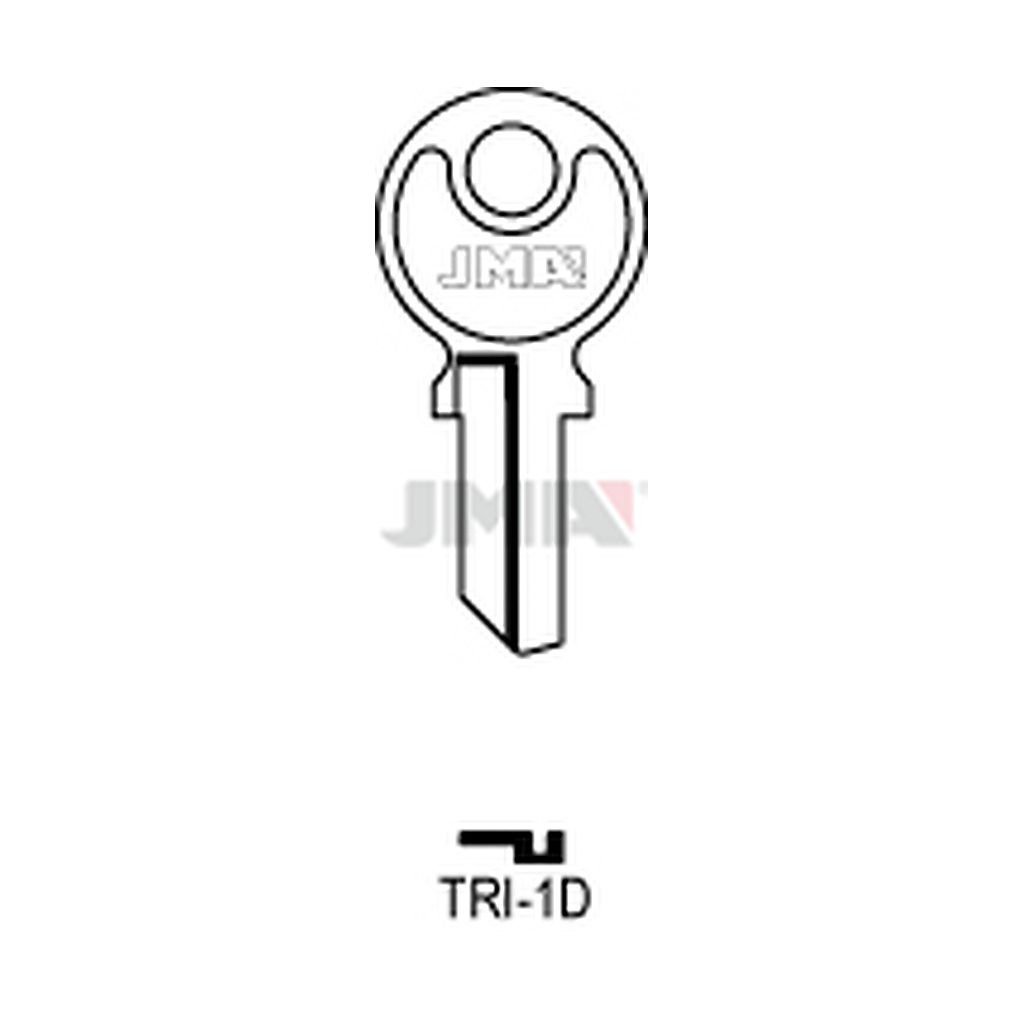 Clé plate acier TRI-1D