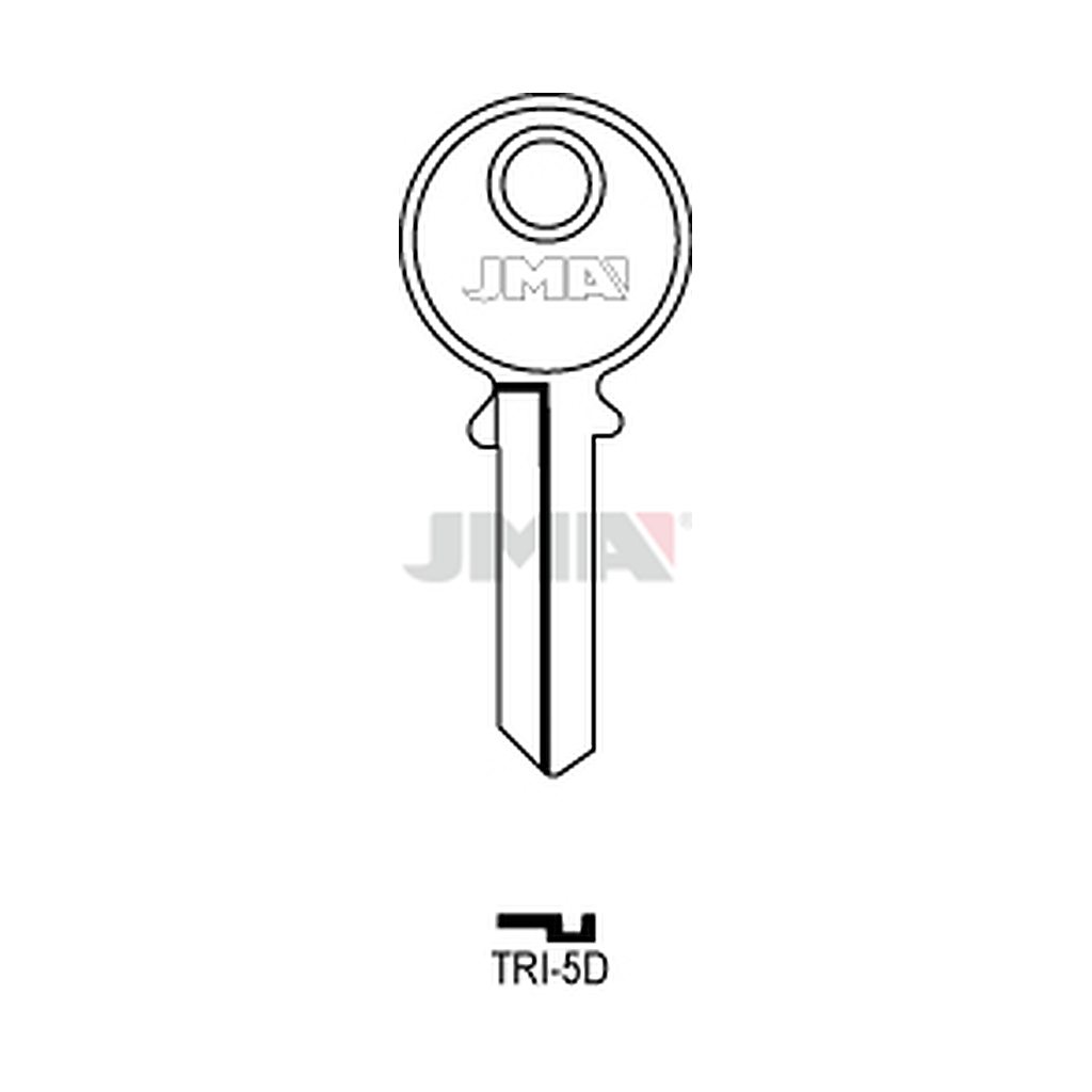 Clé plate acier TRI-5D