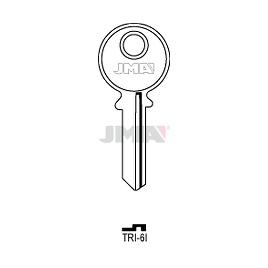 Clé plate acier TRI-6I