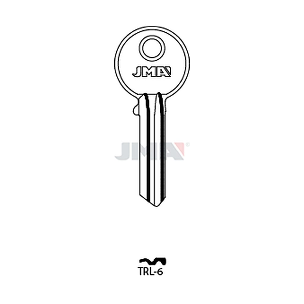 Clé plate acier TRL-6