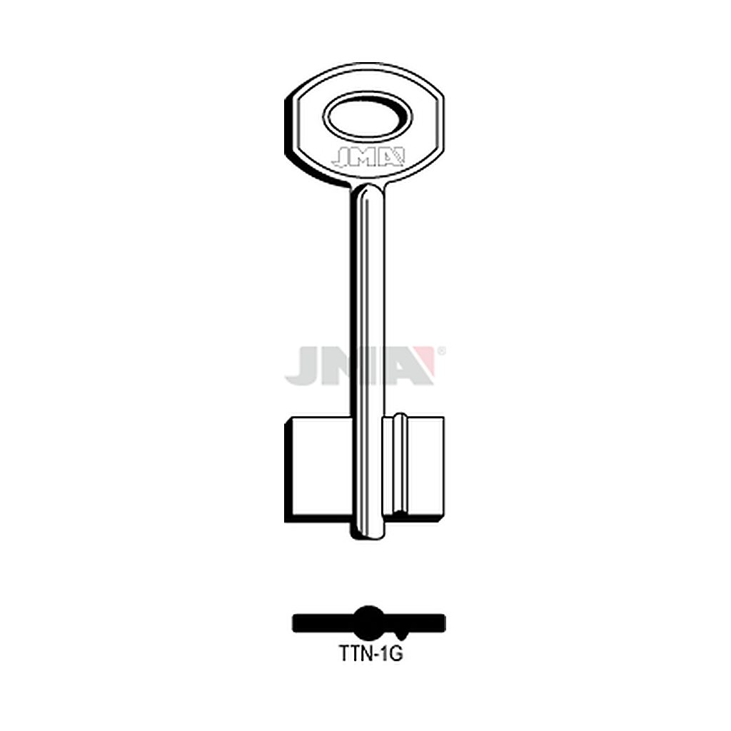 Clé dp tf l - 70 mm TTN-1G