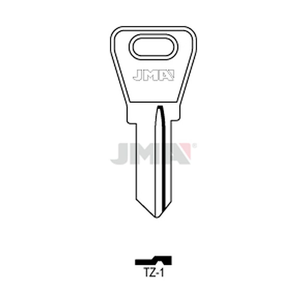 Clé plate acier TZ-1