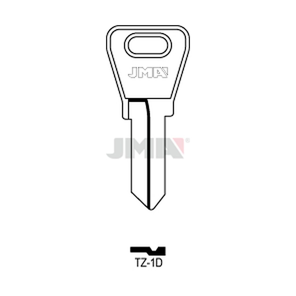 Clé plate acier TZ-1D