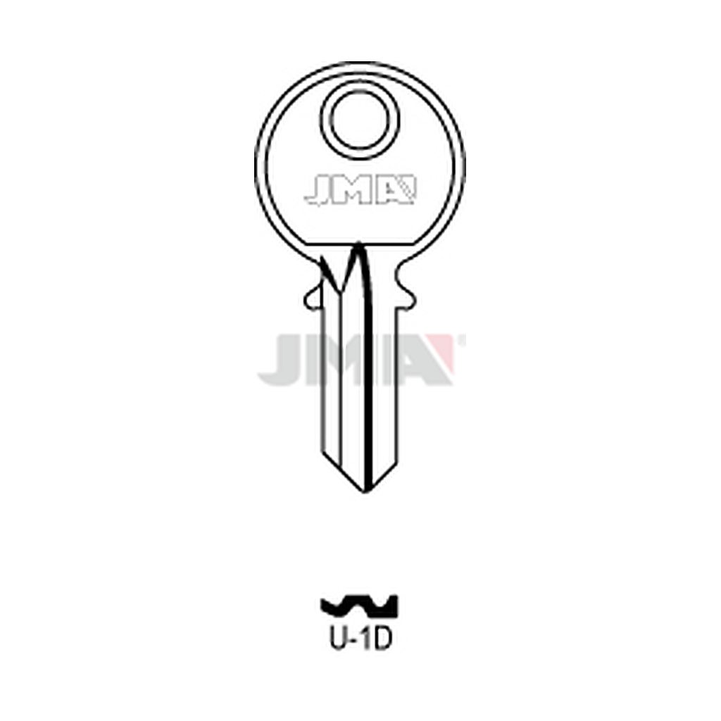 Clé plate acier U-1D