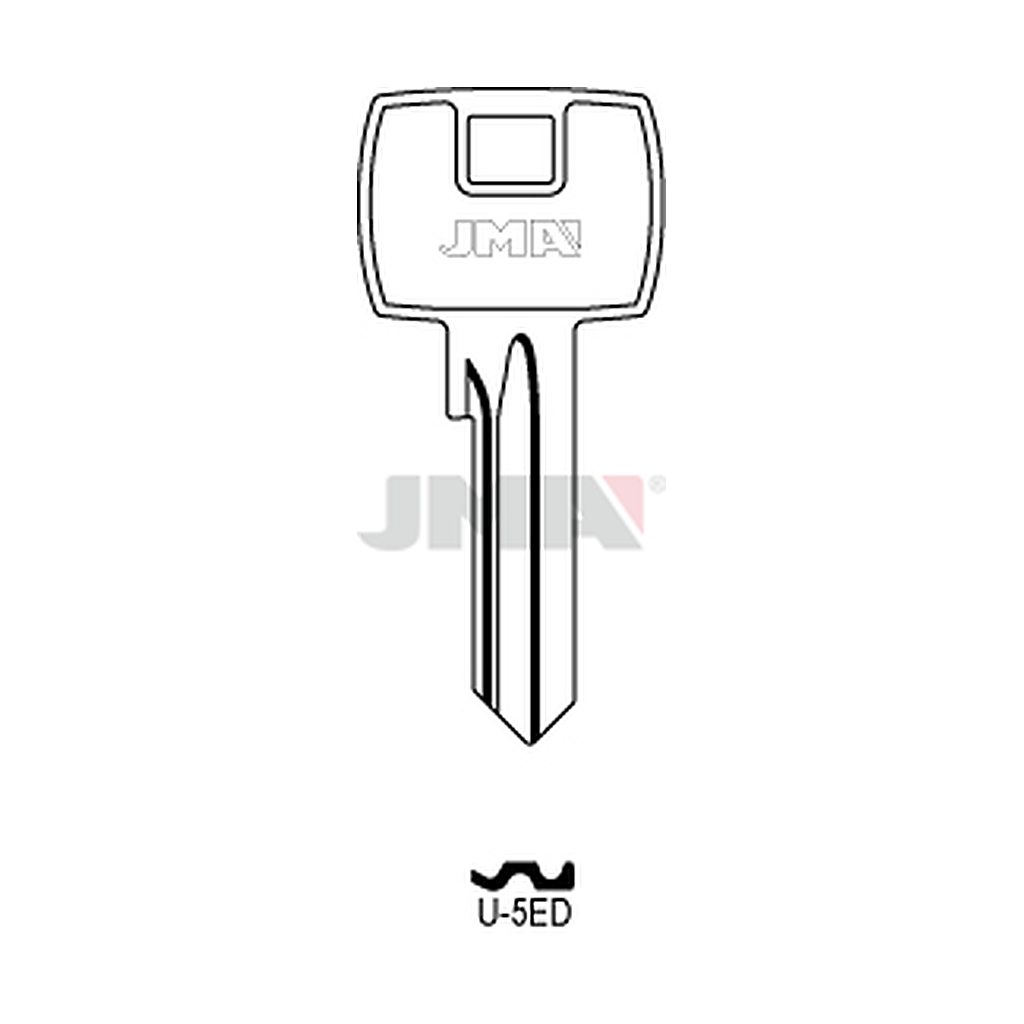Clé plate acier U-5ED