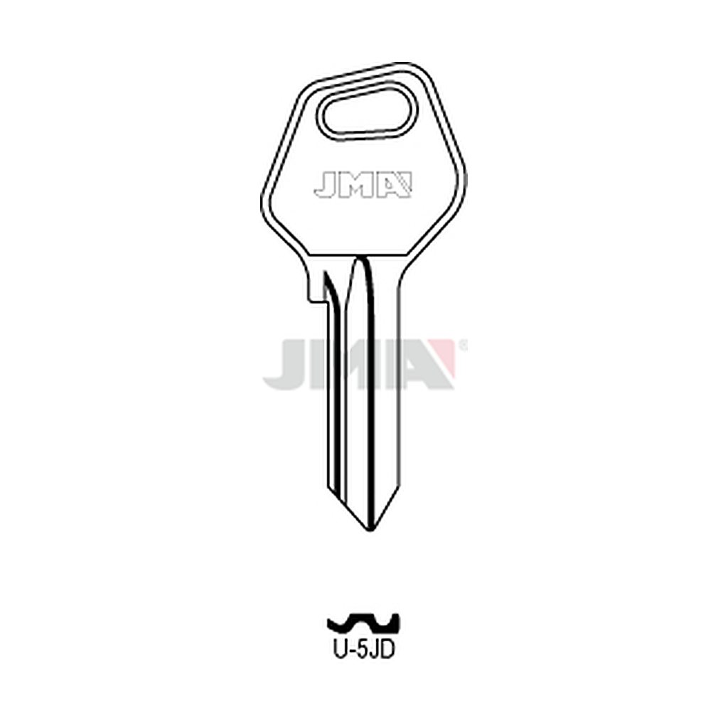 Clé plate acier U-5JD