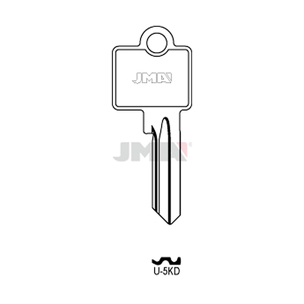 Clé plate acier U-5KD
