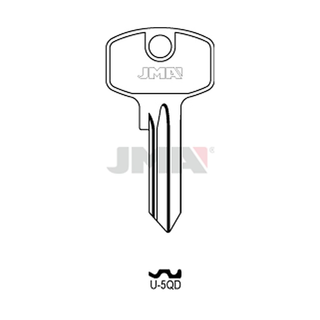 Clé plate acier U-5QD