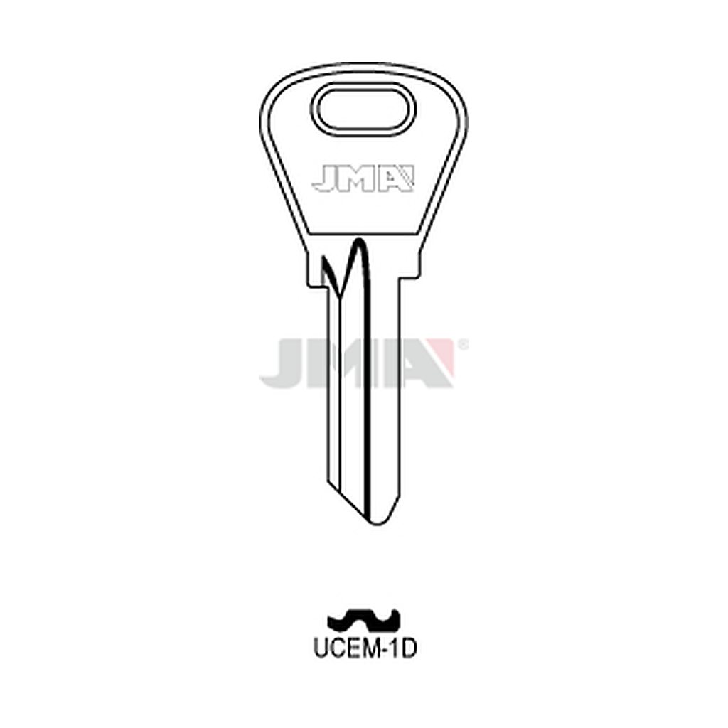 Clé plate acier UCEM-1D