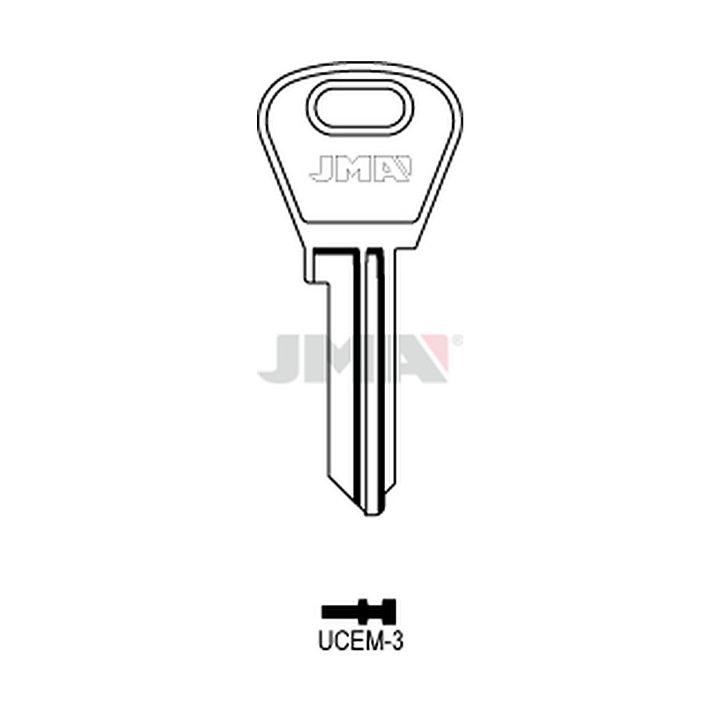 Clé plate acier UCEM-3
