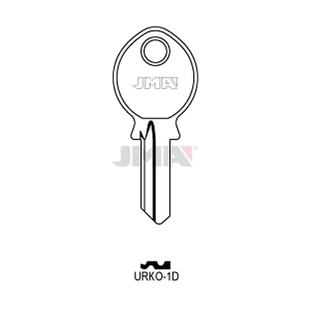 Clé plate acier URKO-1D