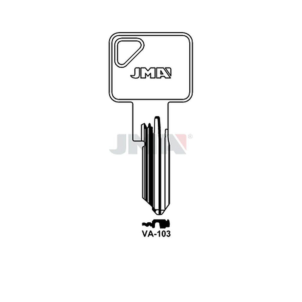 Clé spec.cyl hors tarif vip (v73) VA-103