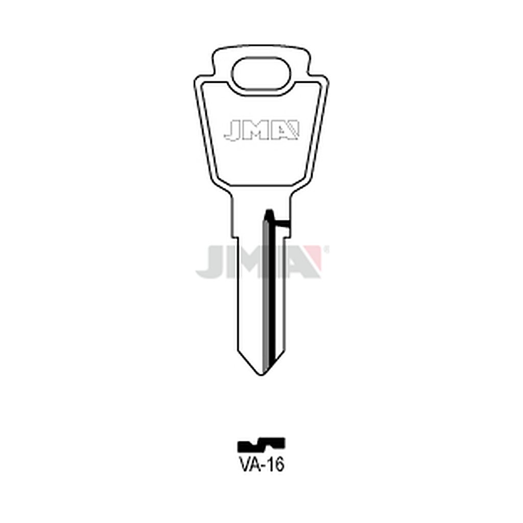 Clé plate acier VA-16