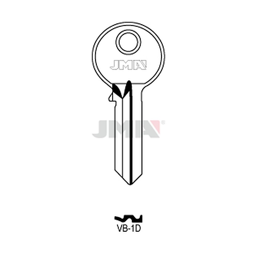 Clé plate acier VB-1D