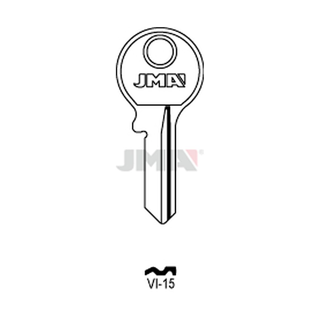 Clé plate laiton VI-15