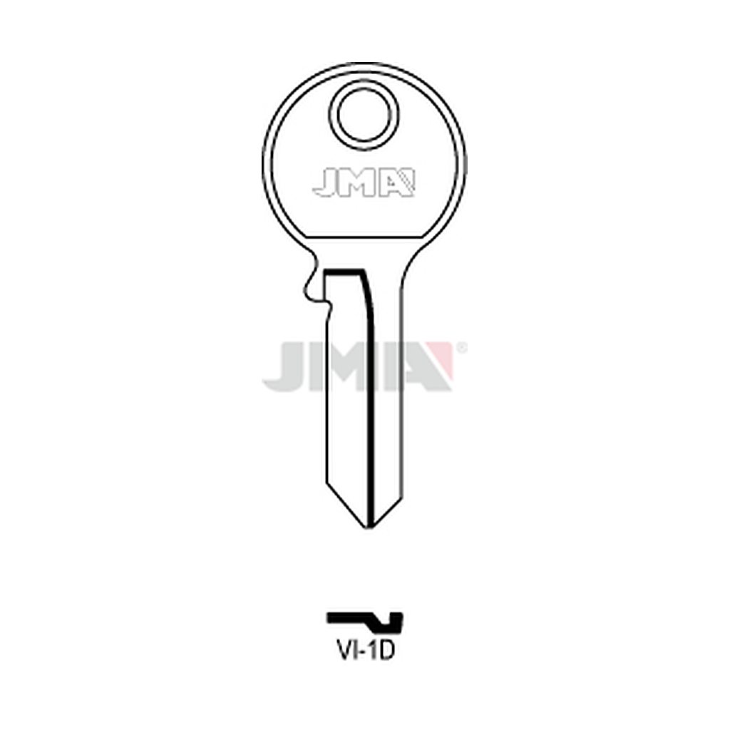 Clé plate acier VI-1D