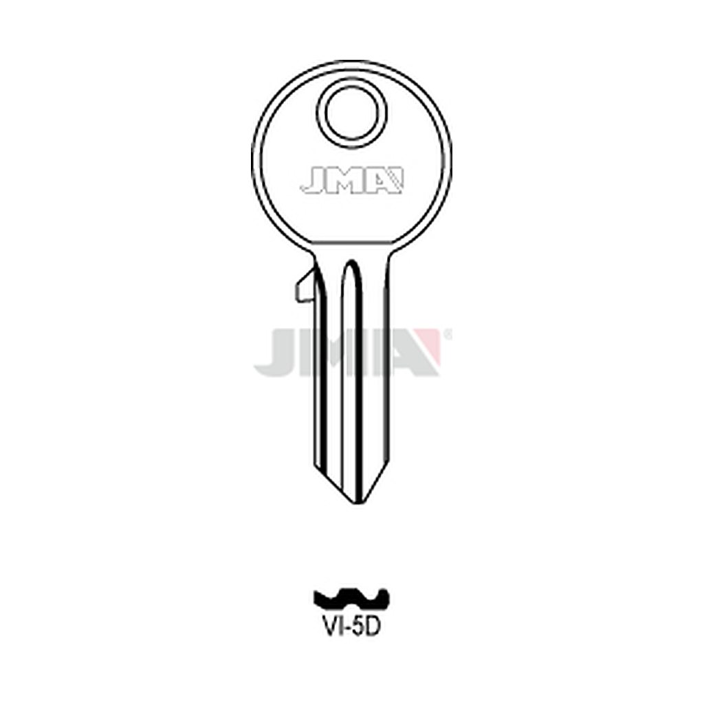 Clé plate acier VI-5D