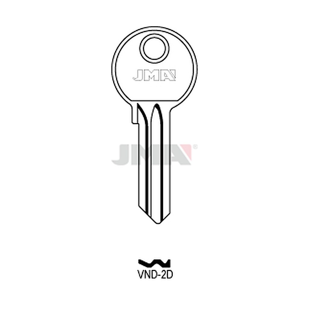Clé plate acier VND-2D