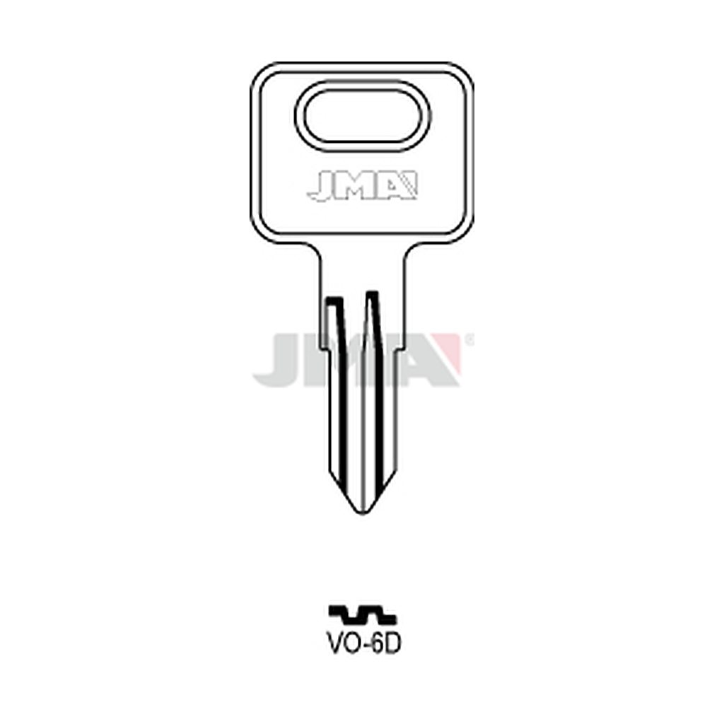 Clé plate acier VO-6D