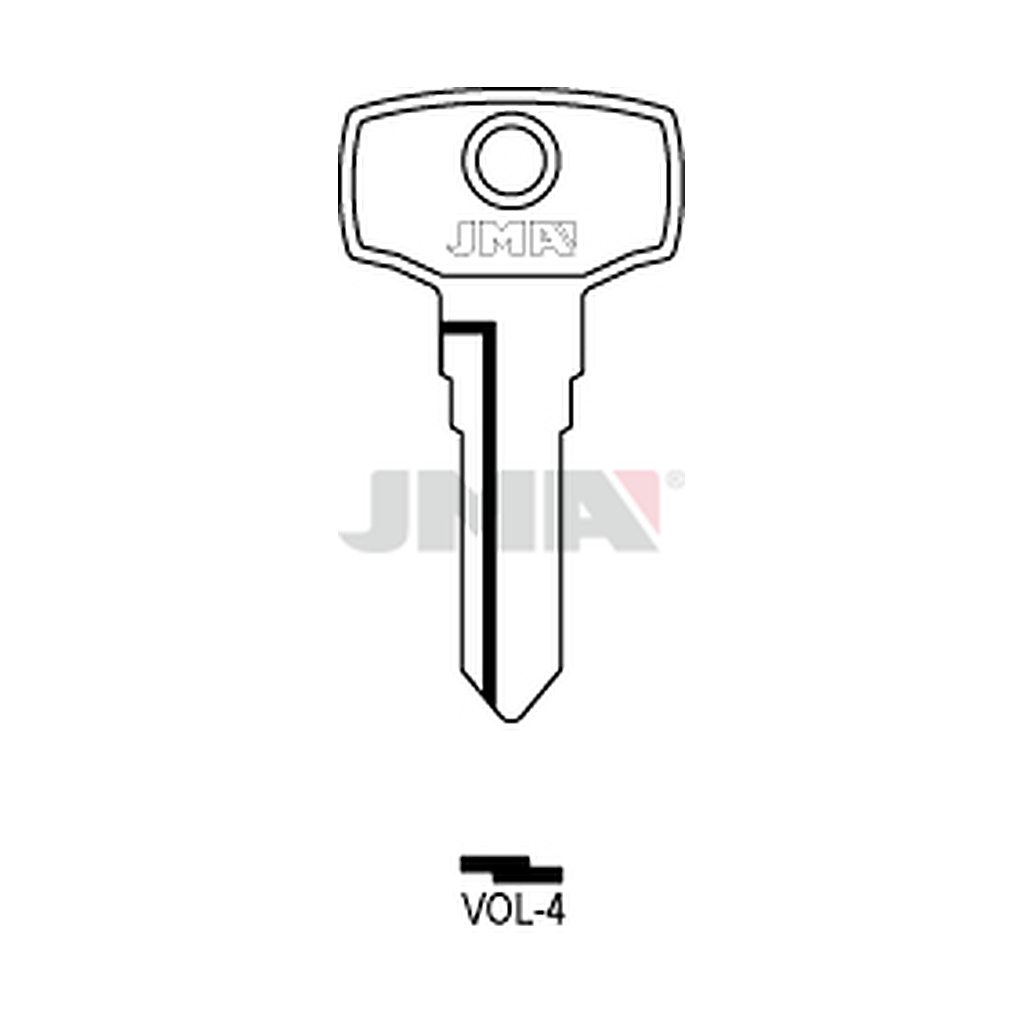 Clé plate acier VOL-4