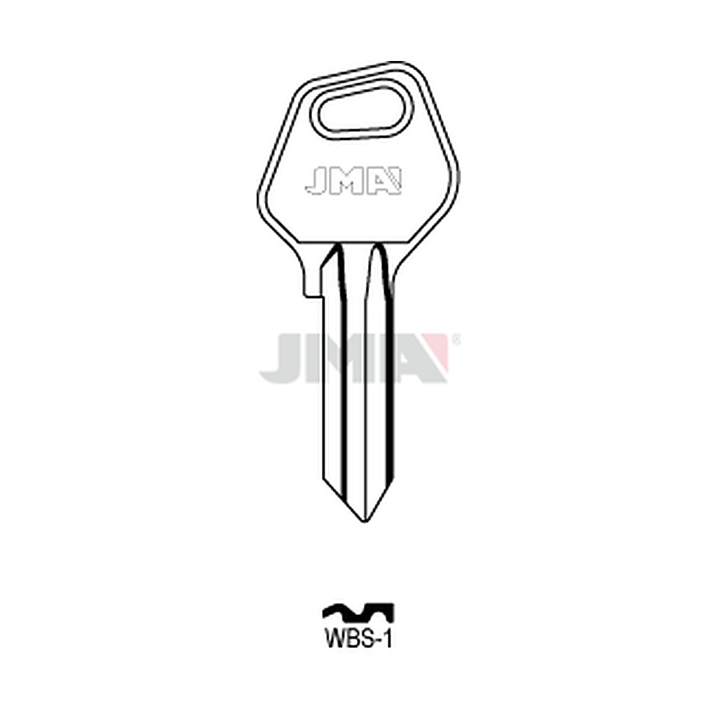 Clé plate acier WBS-1