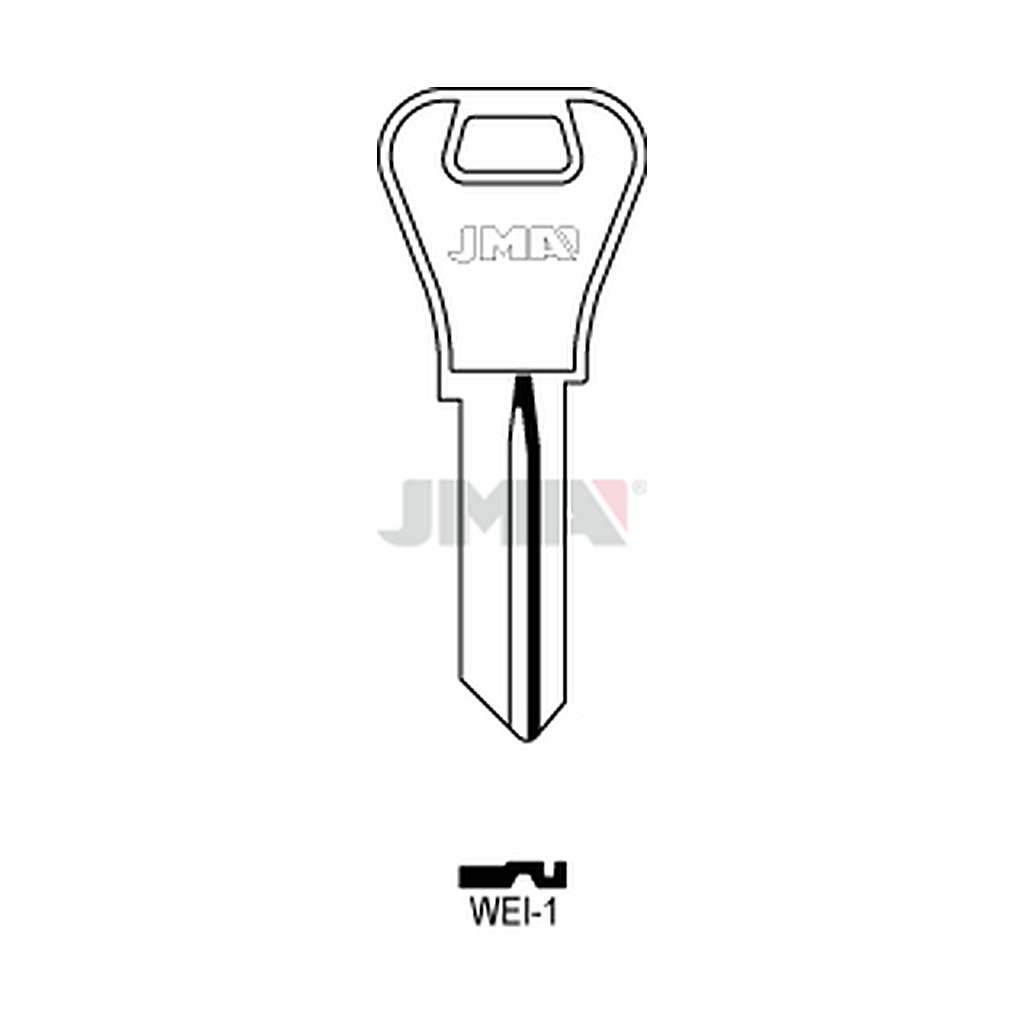 Clé plate acier WEI-1