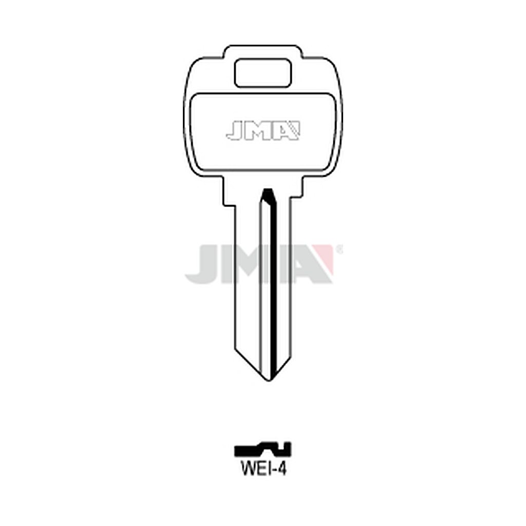 Clé plate acier WEI-4