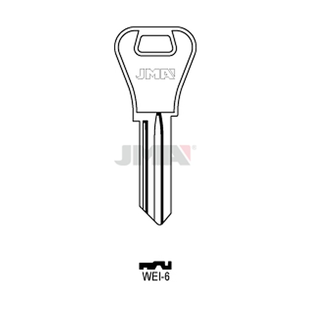 Clé plate acier WEI-6