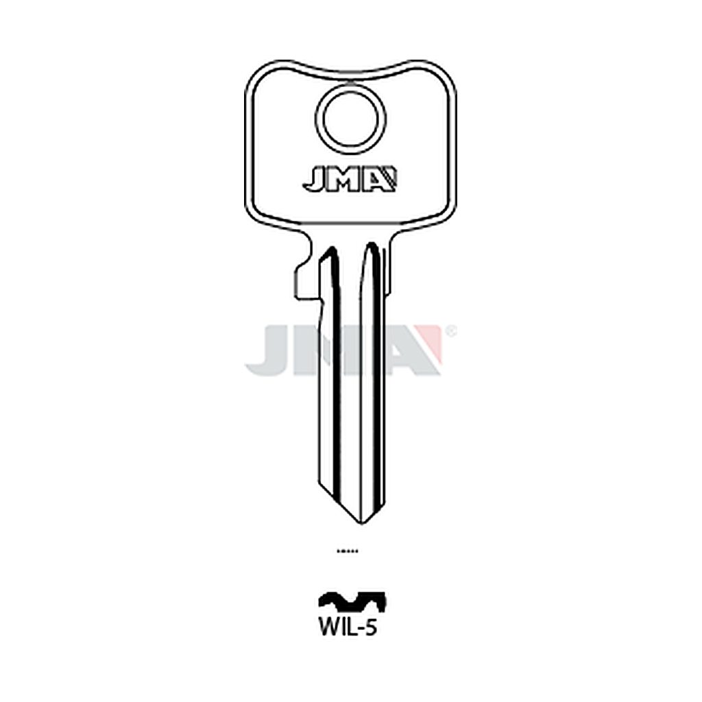 Clé plate acier WIL-5