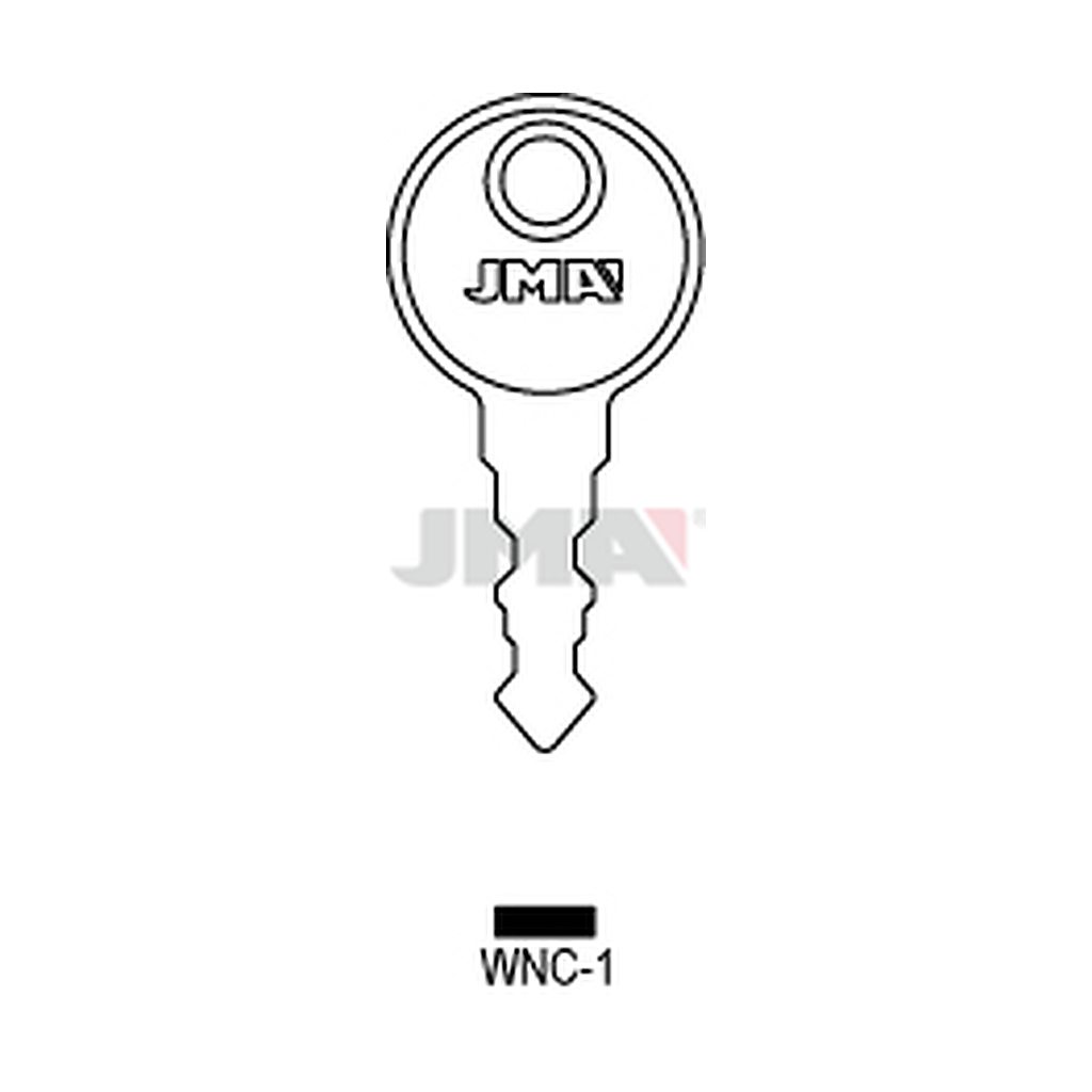 Clé plate acier WNC-1