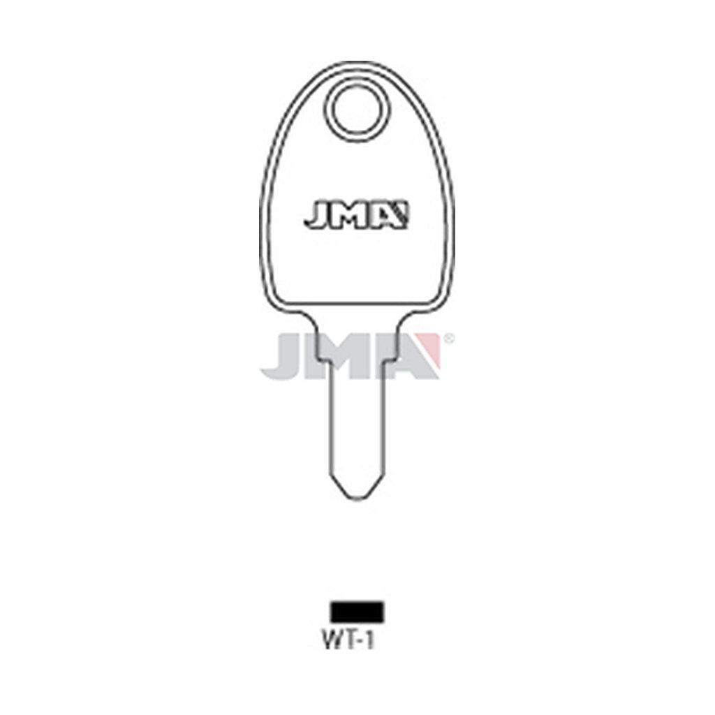 Clé plate laiton WT-1