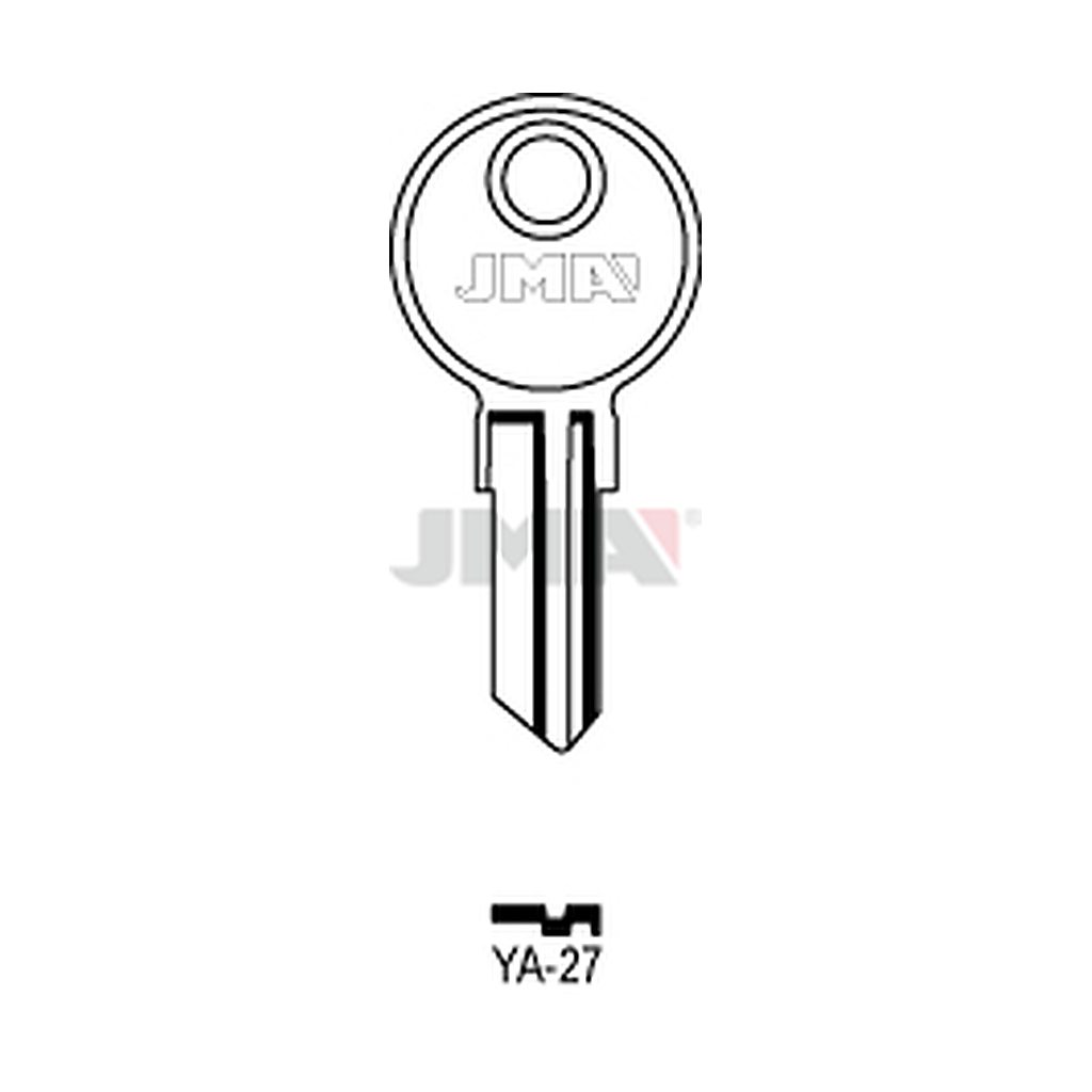 Clé plate acier YA-27
