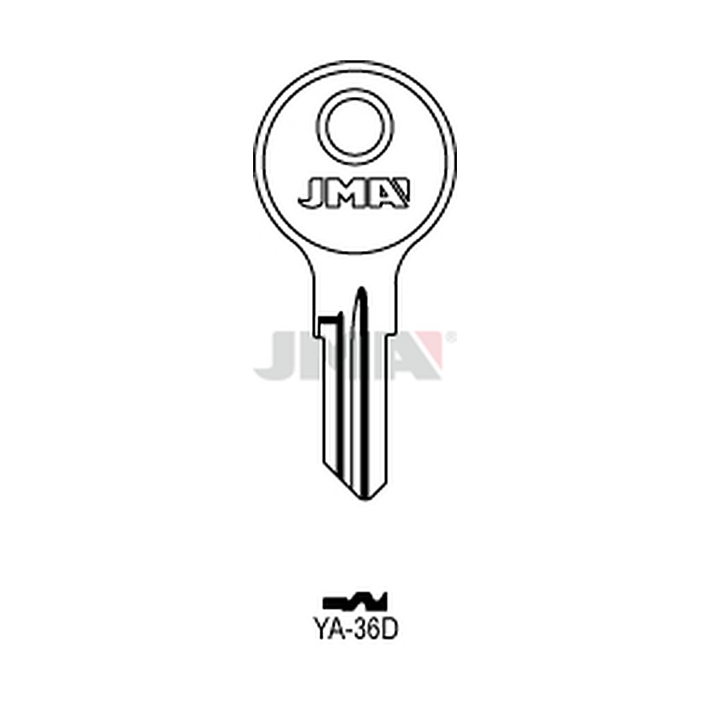 Clé plate acier YA-36D