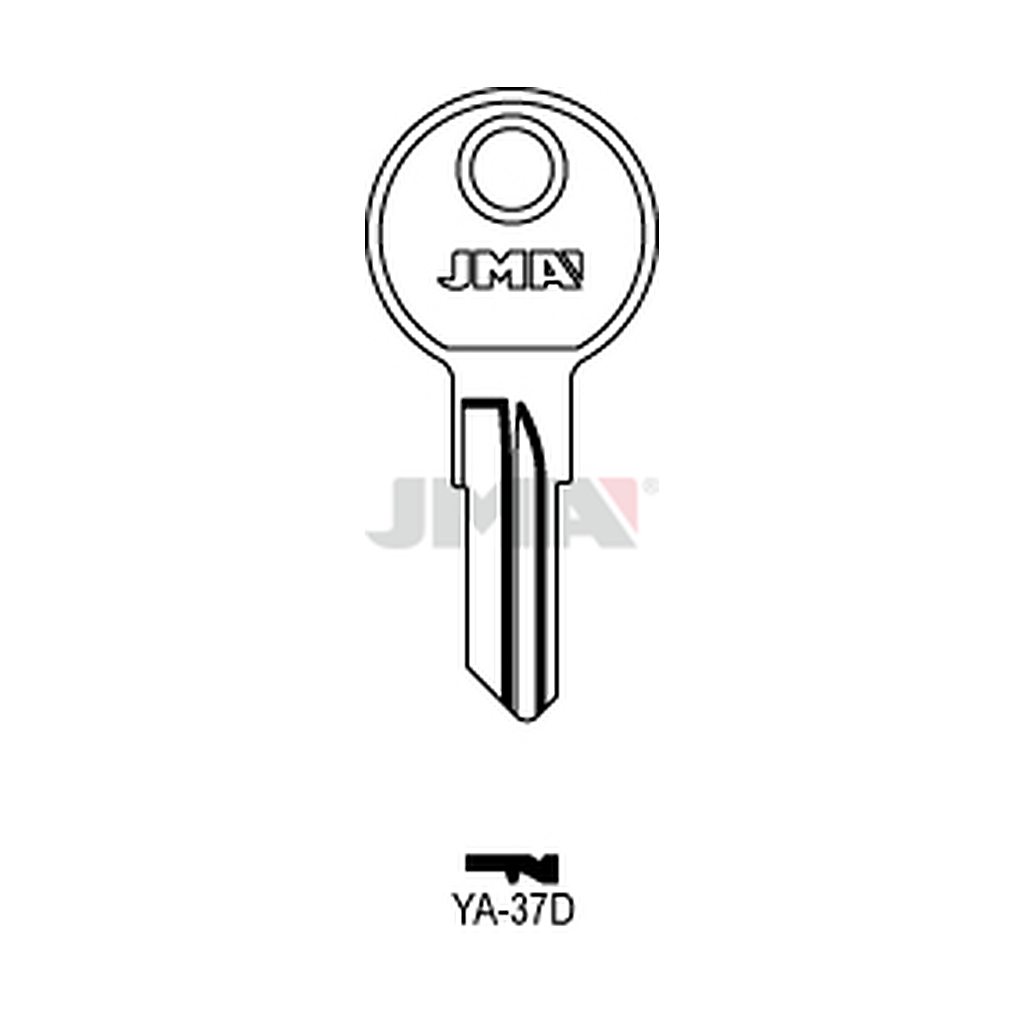 Clé plate acier YA-37D