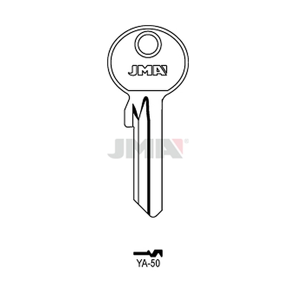 Clé plate acier YA-50