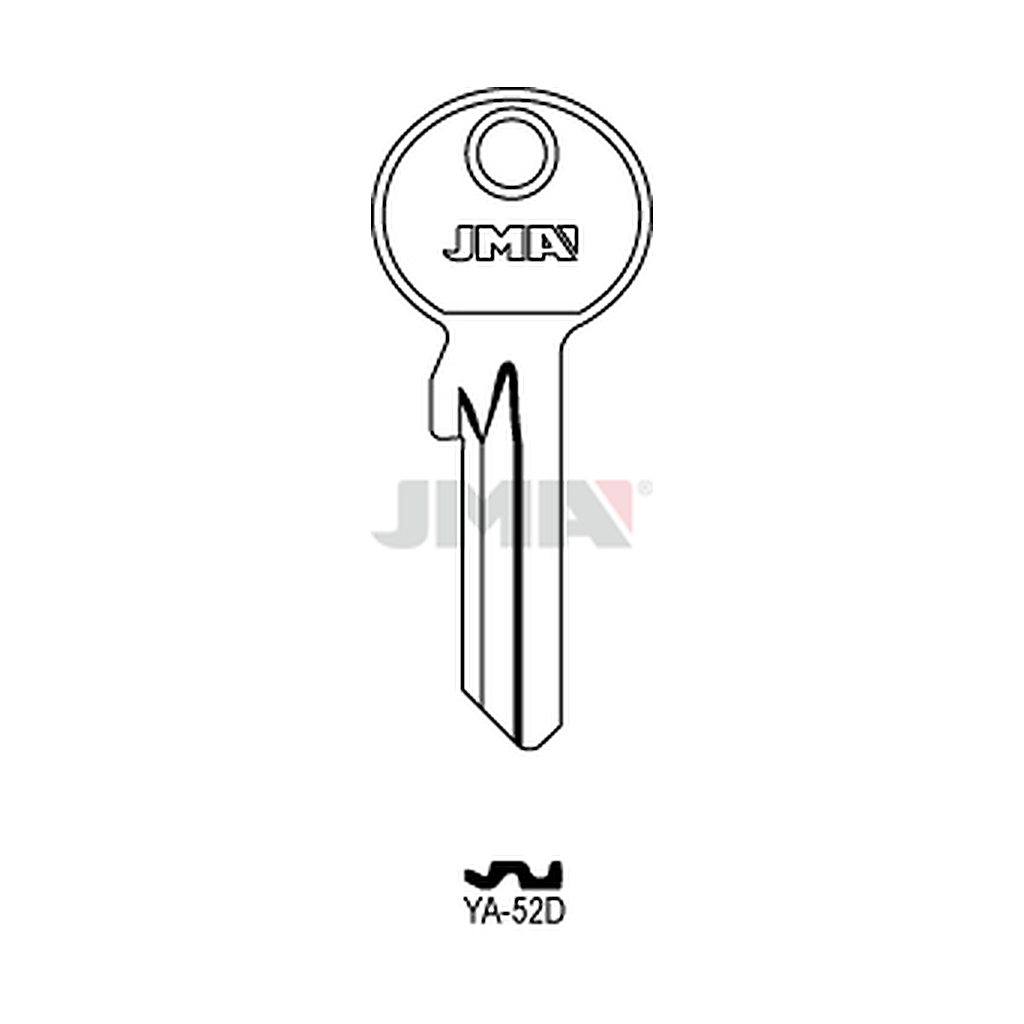 Clé plate acier YA-52D