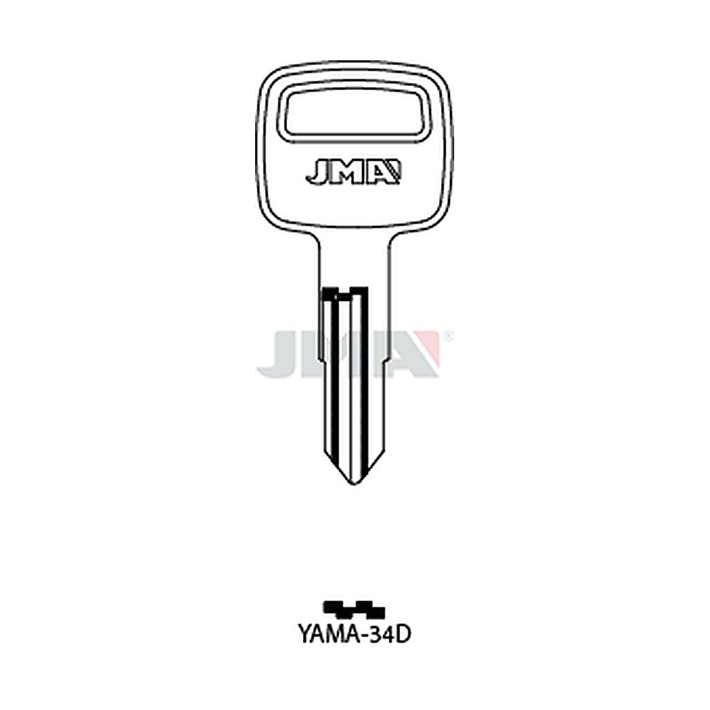 Clé plate acier YAMA-34D