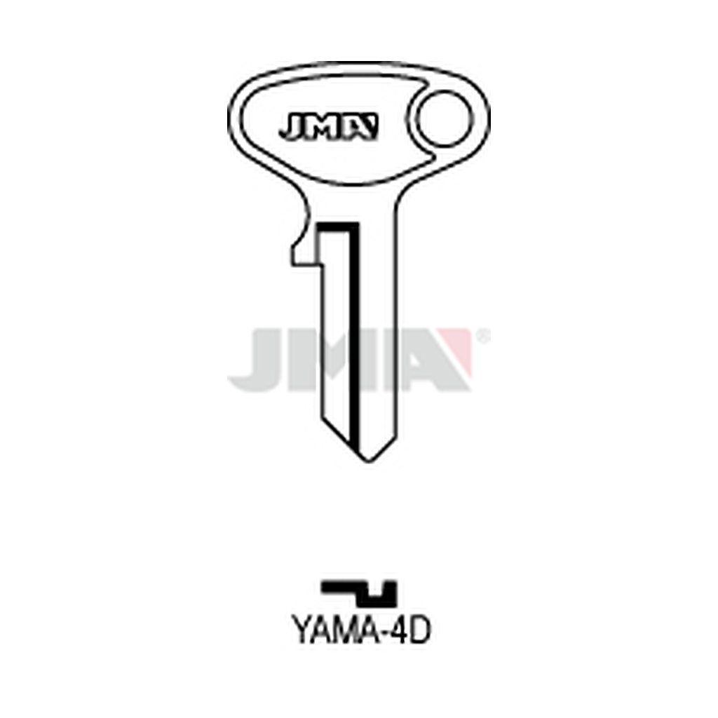 Clé plate acier YAMA-4D