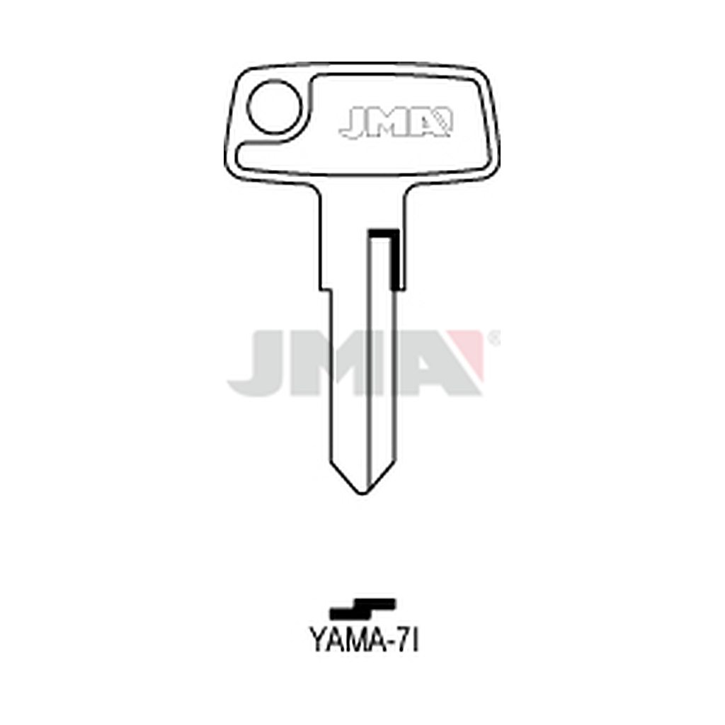 Clé plate acier YAMA-7I